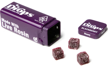 Blackberry [I] - 100MG 1:2 CBD Live Rosin Gummies 20PK