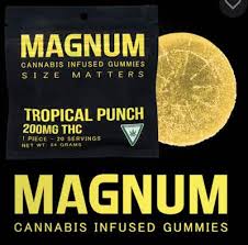 Magnum: Tropical Fruit 200MG Gummies