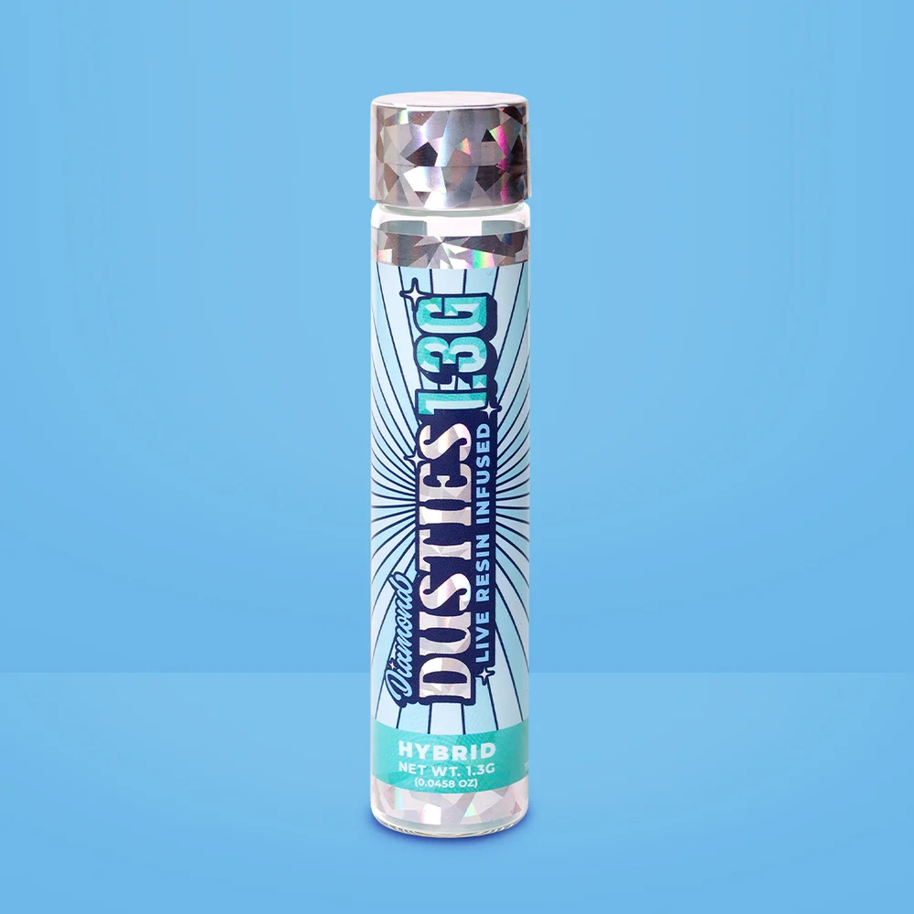 Dusties Diamond Infused Preroll 1.3g Hybrid Emerald
