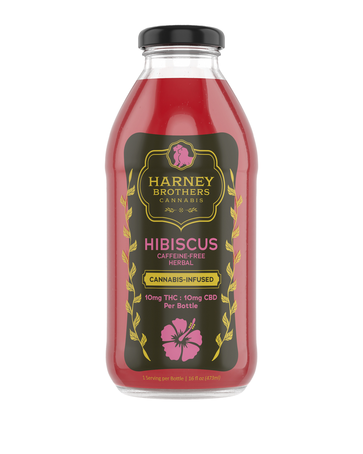Hibiscus Herbal Tea | 10MG THC / 10MG CBD