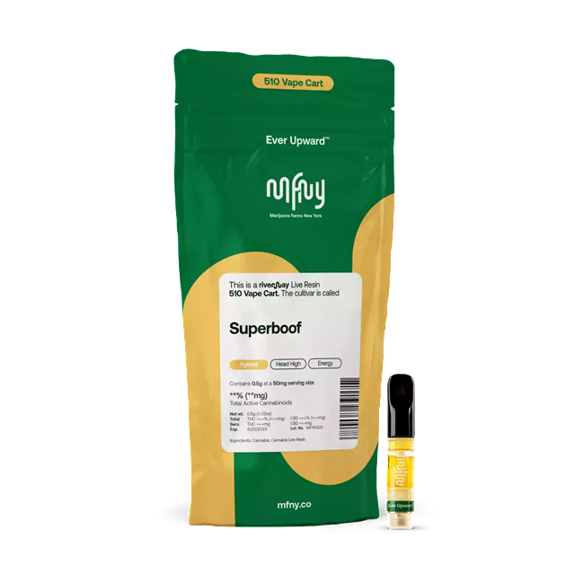 MFNY | Superboof | Live Resin 510 Vape Cartridge 0.5g