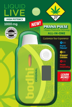 Bodhi High - VD- ORIGINAL Prana Pulse Froot Stripez Live Resin 1g