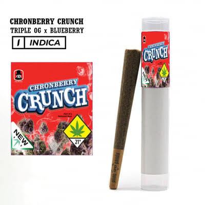 Phat Panda Chronberry Crunch (Indica) 1g Pre-Roll