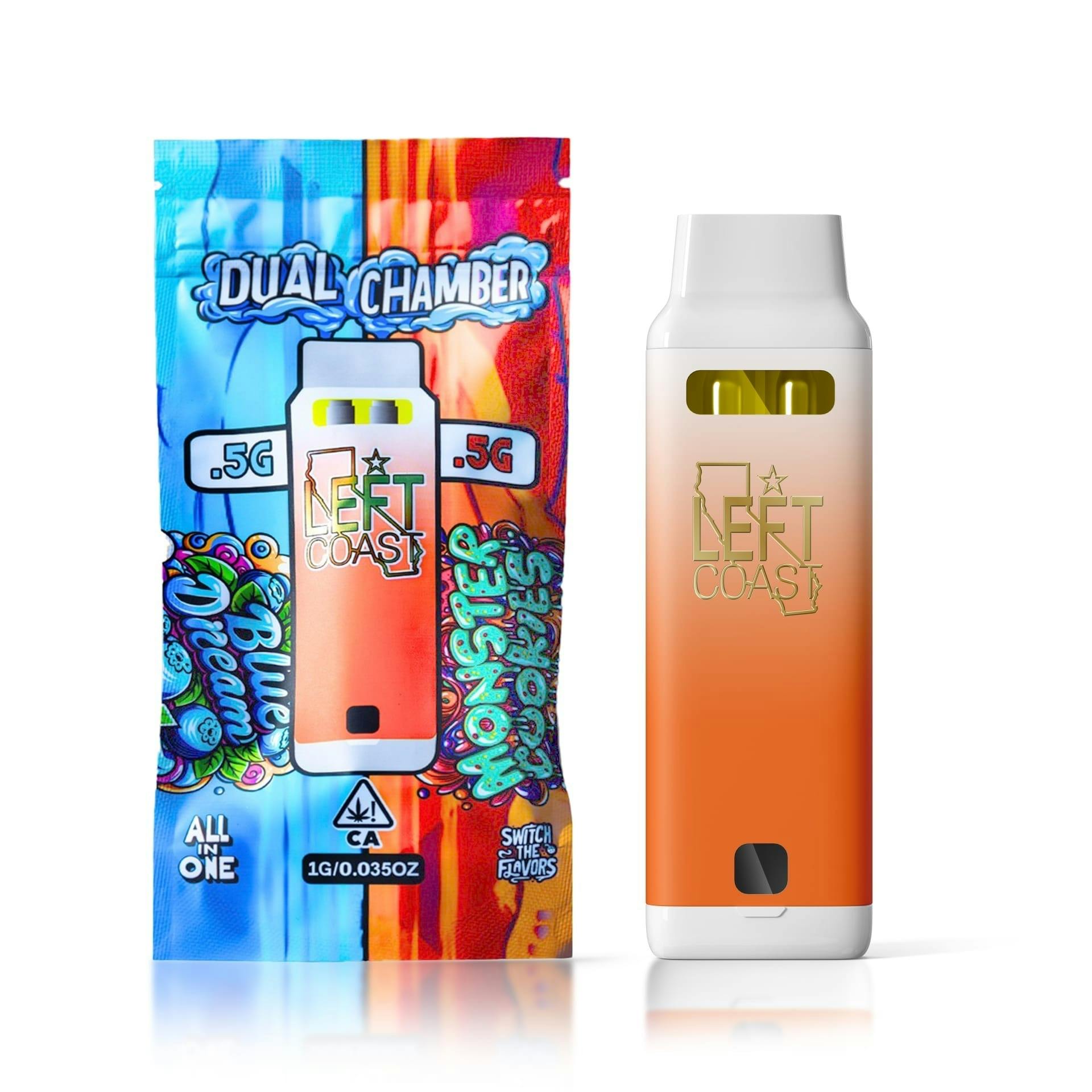 Blue Dream x Monster Cookies Dual Chamber Disposable | Nuna Harvest