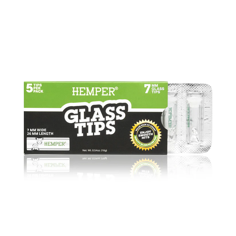 Hemper Glass tips 5 pack product photo