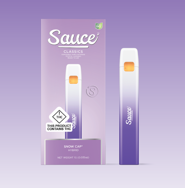 Sauce | Snow Cap | 1g Distillate Disposable