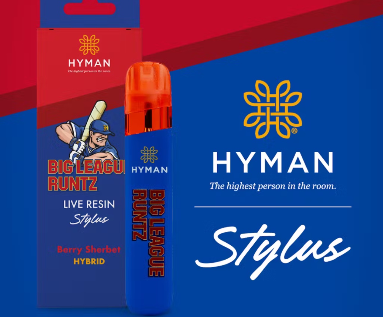 HYMAN: Big League Runtz 1G Live Resin Stylus