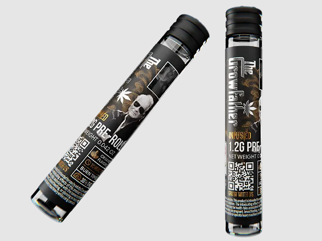 Granddaddy Purp Berry | Moonrock Infused Pre Roll | 1.2g