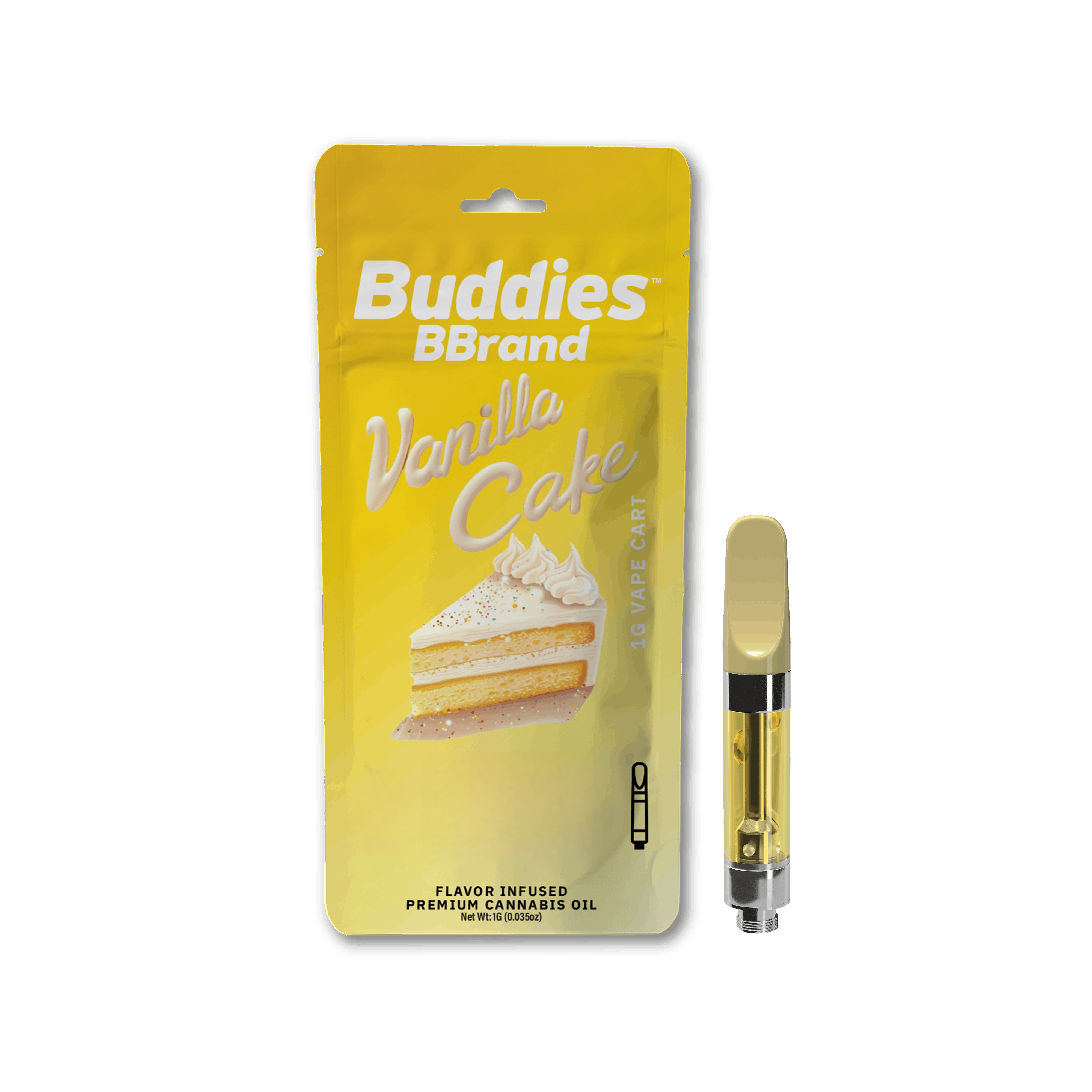 Vanilla Cake Distillate Cartridge | 1g