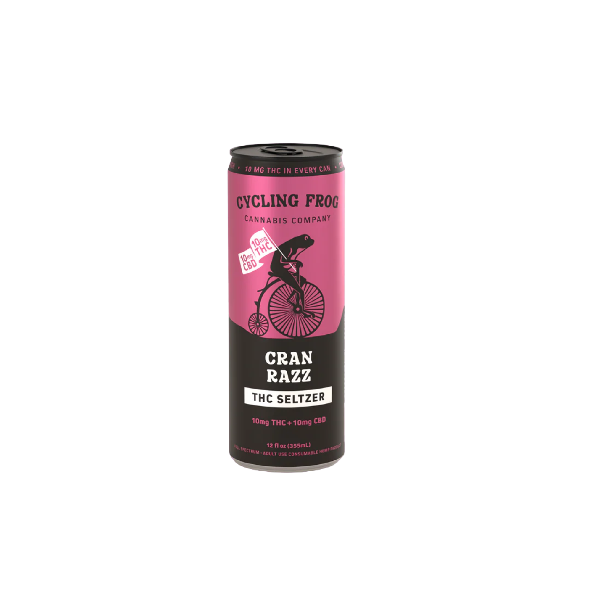 Cycling Frog Cran Raspberry 1:1 Single 10mg Beverage
