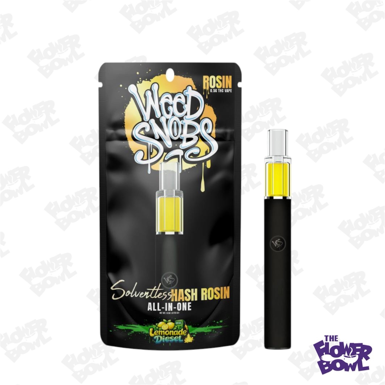 Weed Snobs: Lemonade Diesel .5G Rosin Disposable