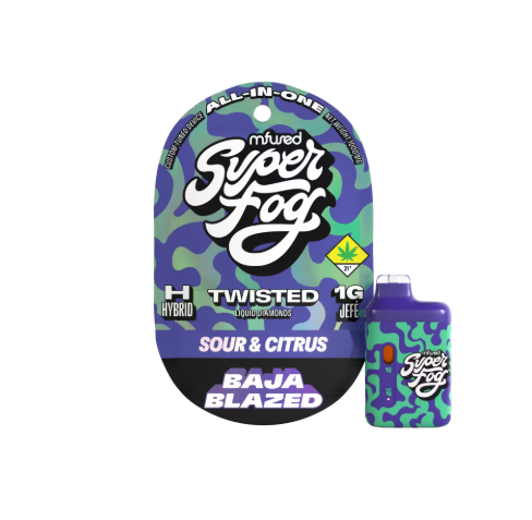 MFUSED SUPERFOG Twisted Disp 1000mg: Baja Blazed
