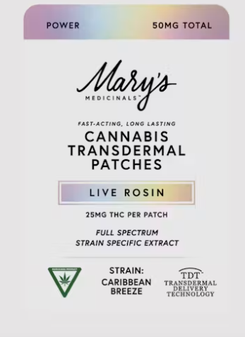 TRANSDERMAL PATCHES | POWER LOTUS COOKIES | 2CT