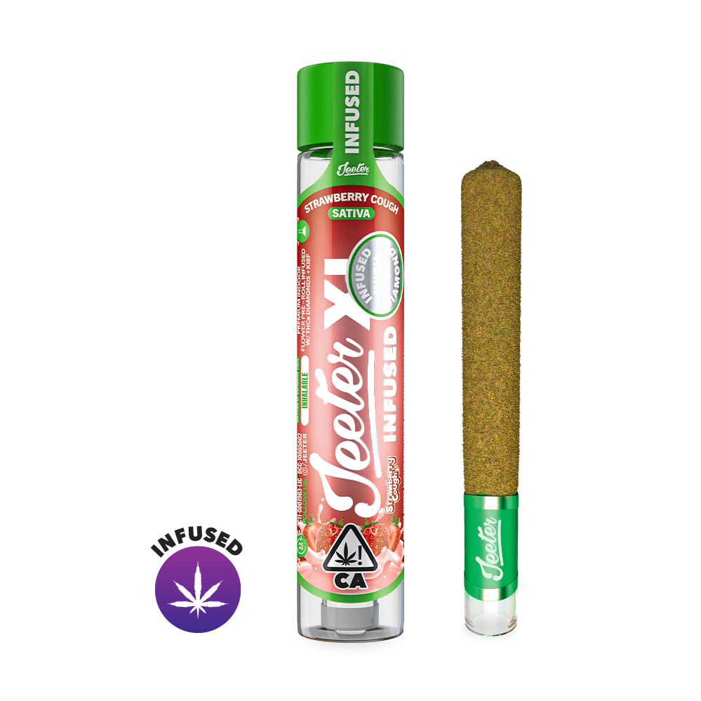 Strawberry Cough Jeeter XL Infused Pre-Roll | 2g