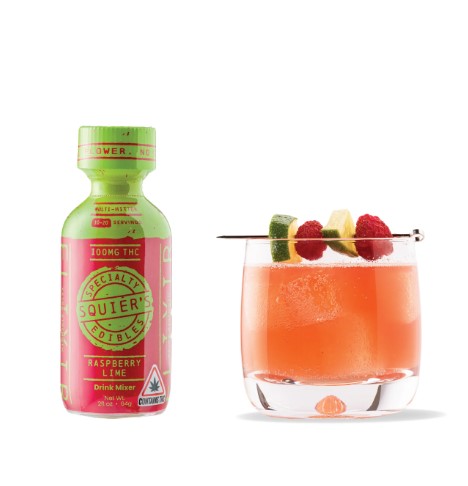 Raspberry Lime | Hash Rosin Drink Mix | 500mg* | 5oz