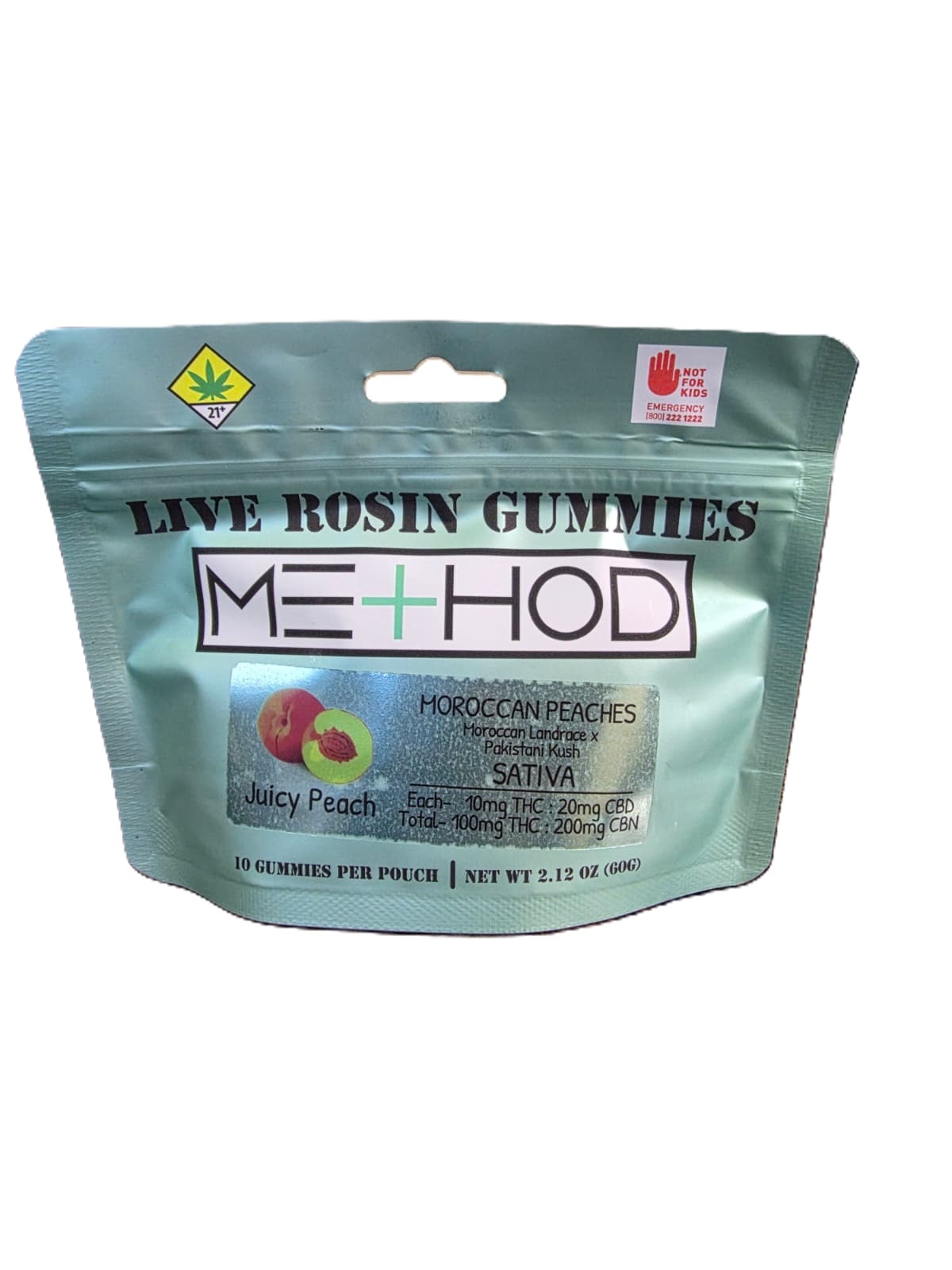 Peach Live Rosin 10-pack | 100mg