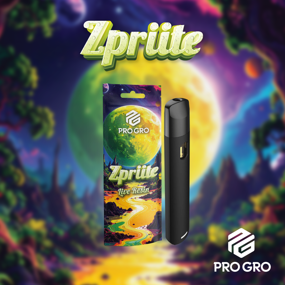 Zpriite 1g Live Resin Disposable