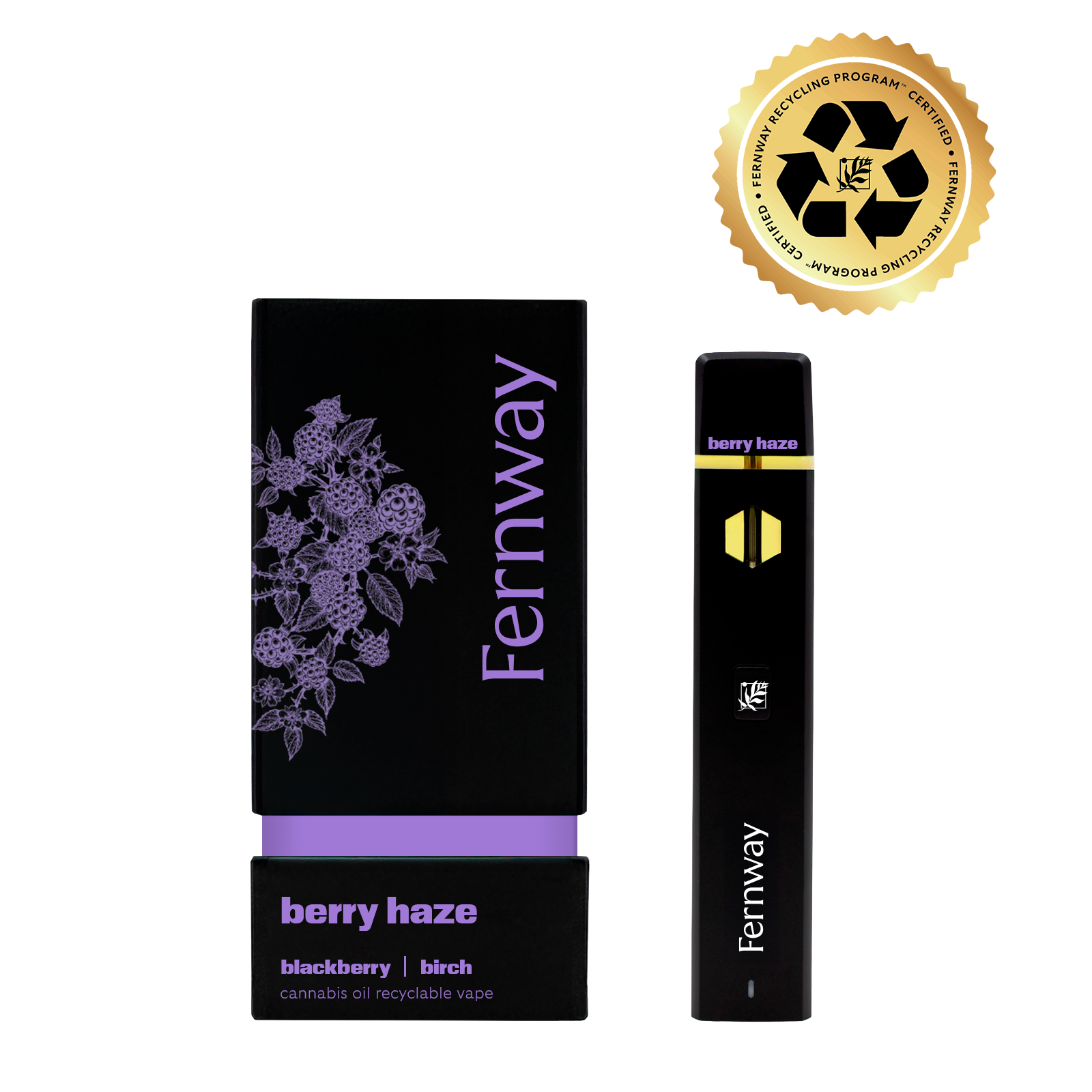 Fernway Vape Traveler Pro - Berry Haze