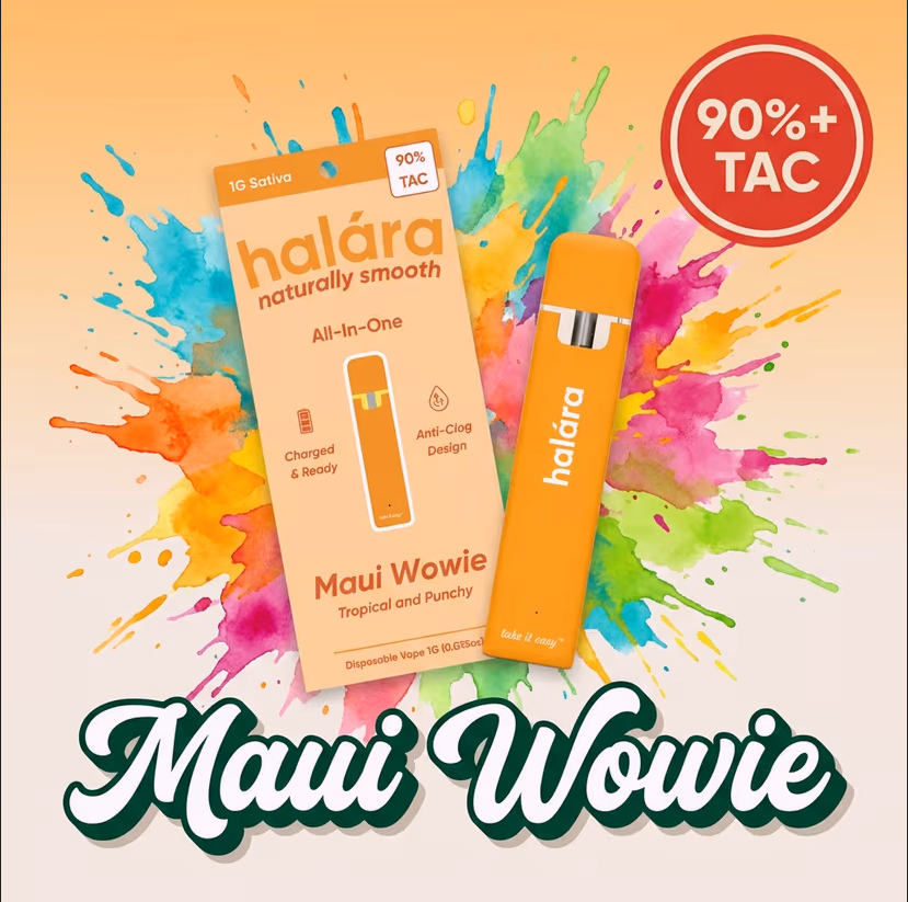 Halara | Maui Wowie | AIO Vape | 1g