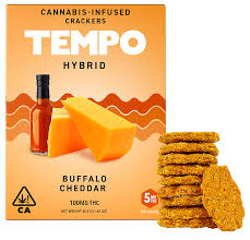 Crackers Buffalo Cheddar 100mg