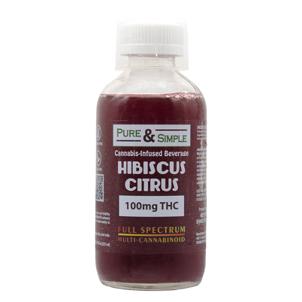 RTD Infused Juice: 100MG - Hibiscus Citrus