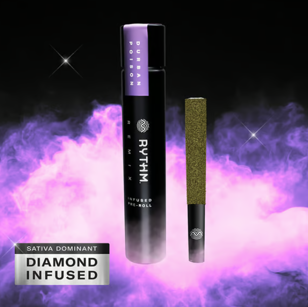 Rythm: Remix | Durban Poison | Infused Pre-Roll | 1g