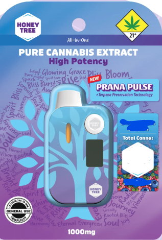 Bodhi High - VD- HONEY TREE Prana Pulse Blueberry Popz 1g