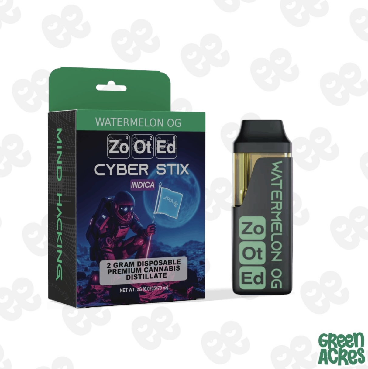 Watermelon OG 2G Vape Disposable