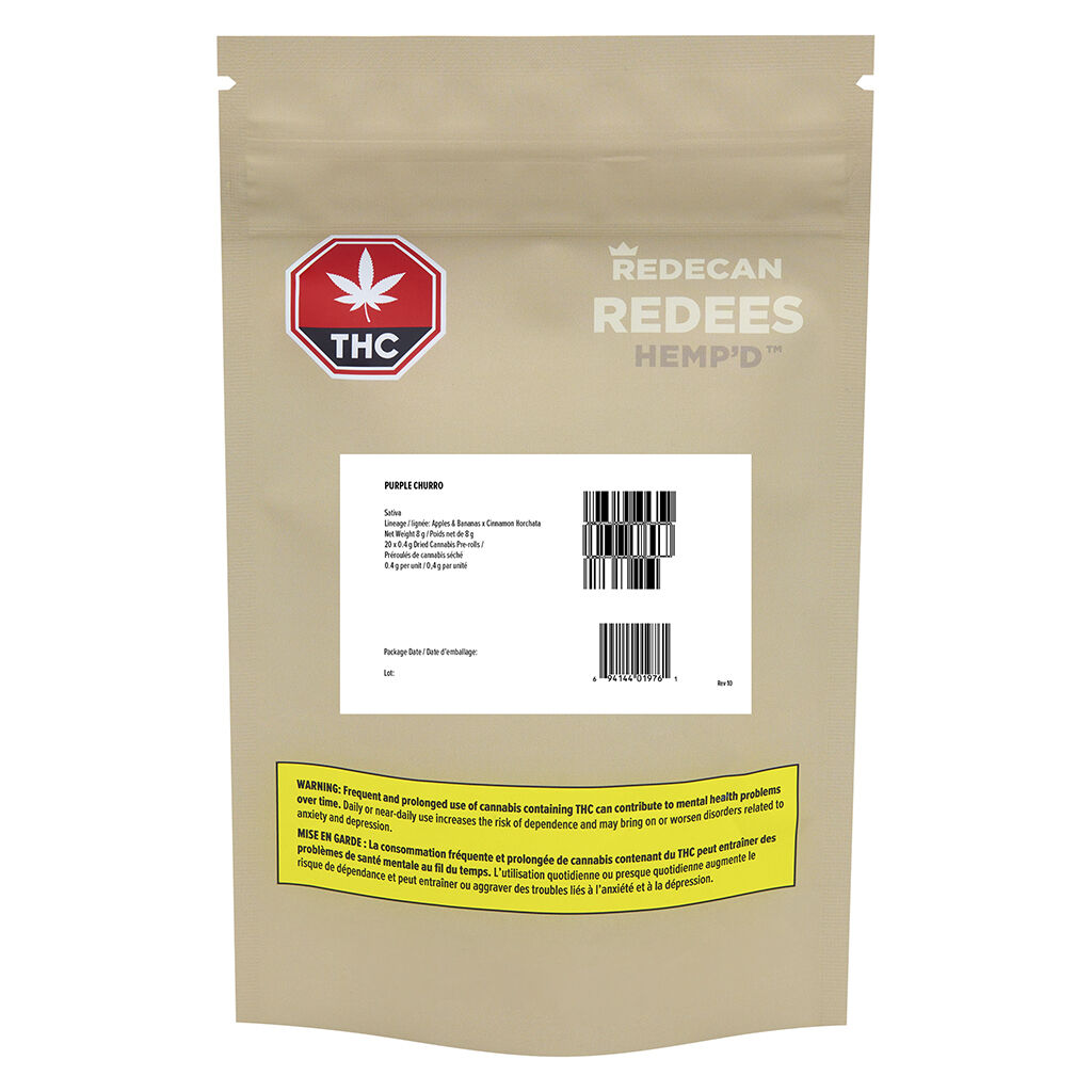 Purple Churro Redees Hemp'd 0.4g