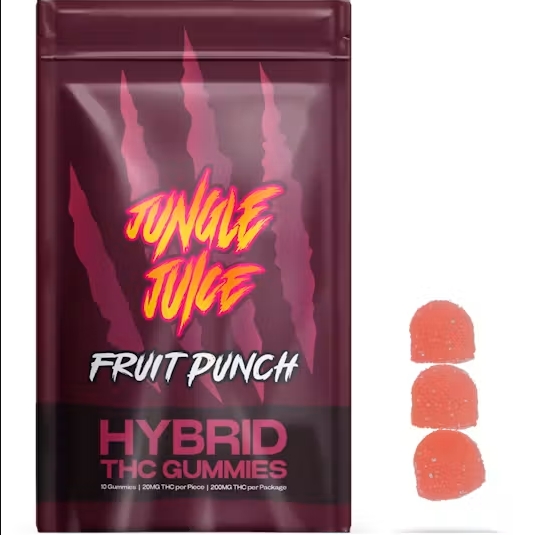 Jungle Juice - Gummies - 200mg 10pk - Fruit Punch