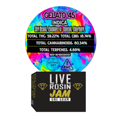 1g | G45 | Live Rosin Jam