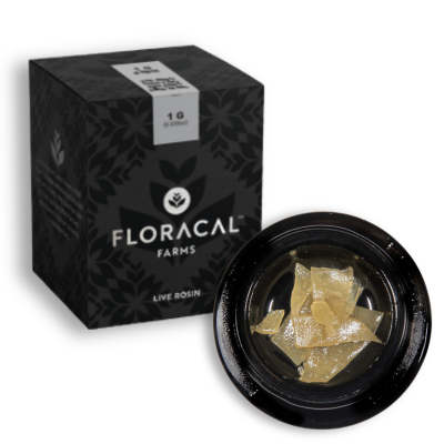 FloraCal 500mg Live Rosin Cartridge (Indica) -  Kush Mints