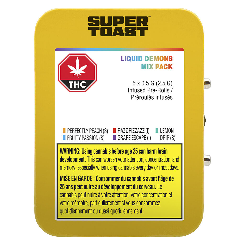 Super Toast - Liquid Demons Mix Pack - 5x0.5g