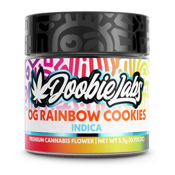 Doobie Labs | OG Rainbow Cookies | Flower | Jar | 3.5g by Doobie Labs - flower cannabis product
