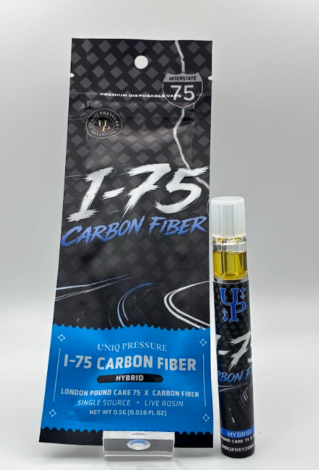 Disposable | Rosin | I-75 Carbon Fiber | .5g | Uniq Pressure