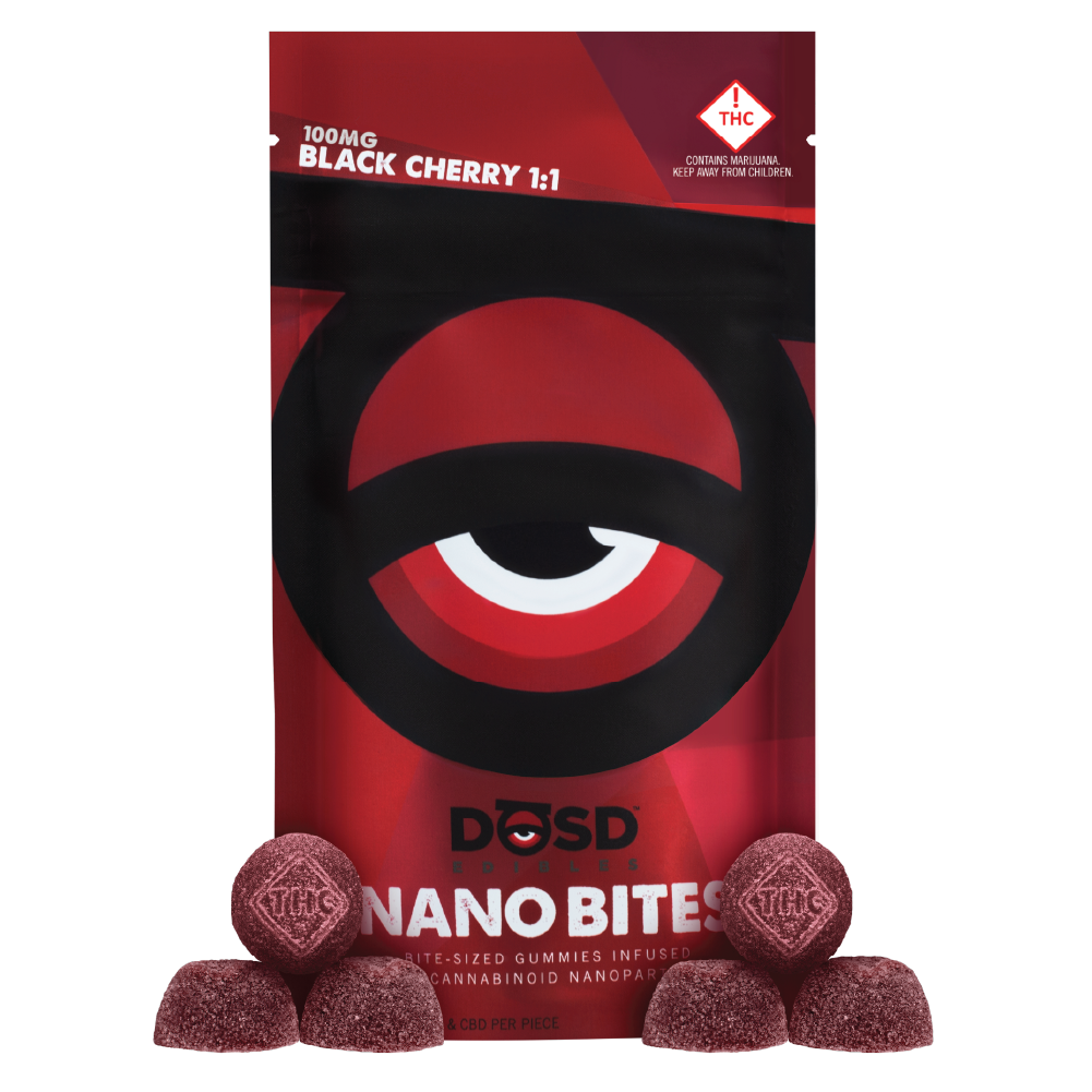 Black Cherry 1:1 Nano Bites | 100mg