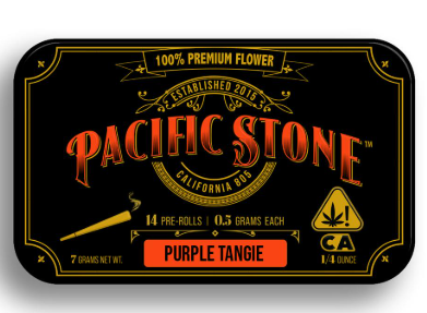 Pacific Stone Purple Tangie Sativa Slims 0.35g 20PK