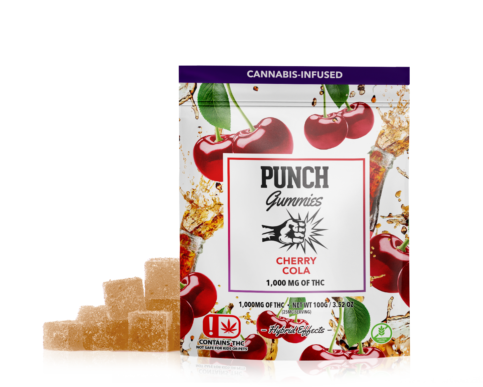 Cherry Cola Extreme Gummies (1000mg) (OK)