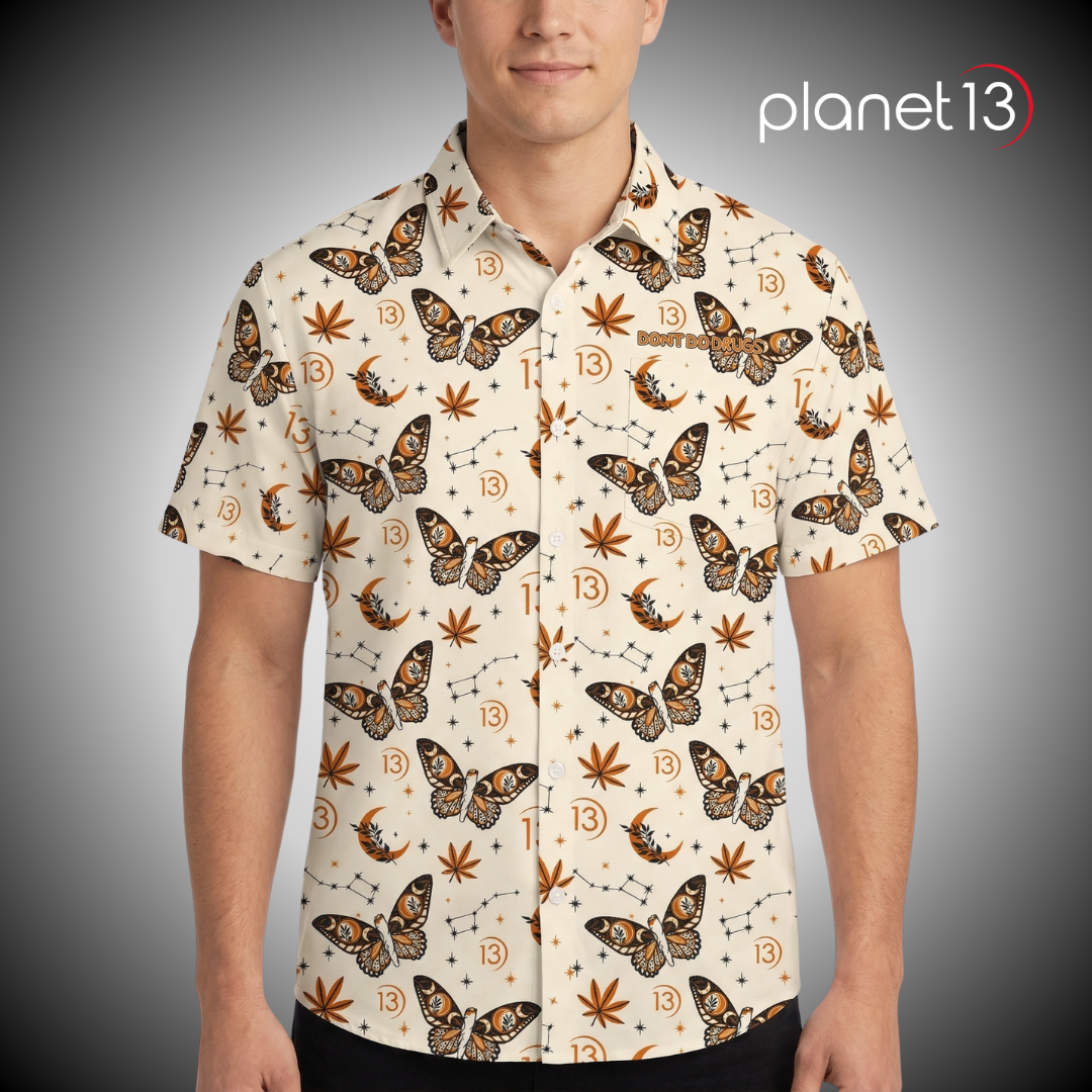 P13 Butterfly Button Up Shirt