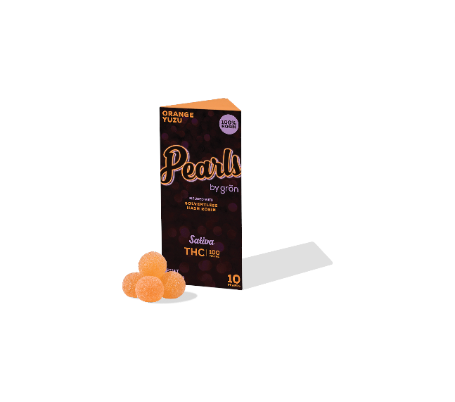 Orange Yuzu Rosin Pearls