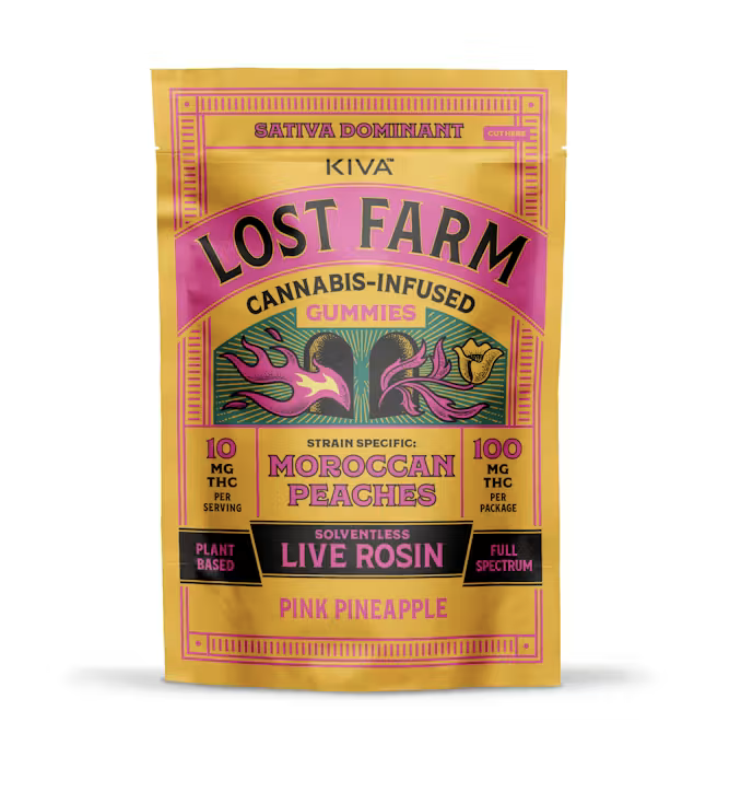 Pink Pineapple x Moroccan Peaches · Live Rosin · 10pk