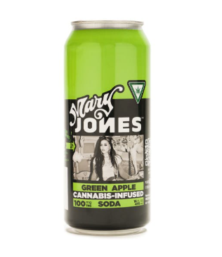 Mary Jone's - Green Apple - 100mg Soda