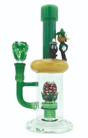 Glass Waterpipe Bong Cartoon