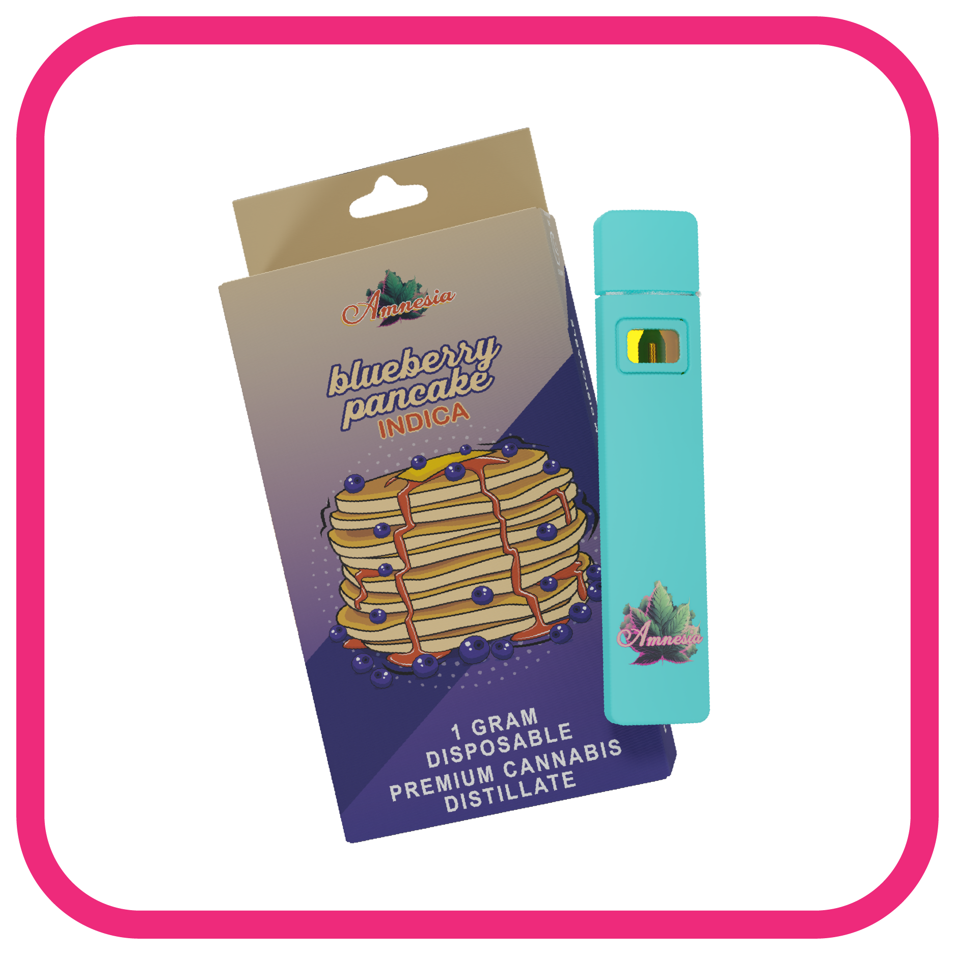 Disposable | Blueberry Pancake