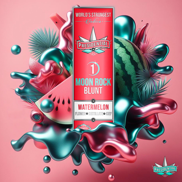 Presidential | Moon Rock Blunt | Infused Watermelon