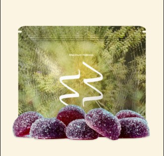 Grape 200MG Gummies (10x20mg) (I)