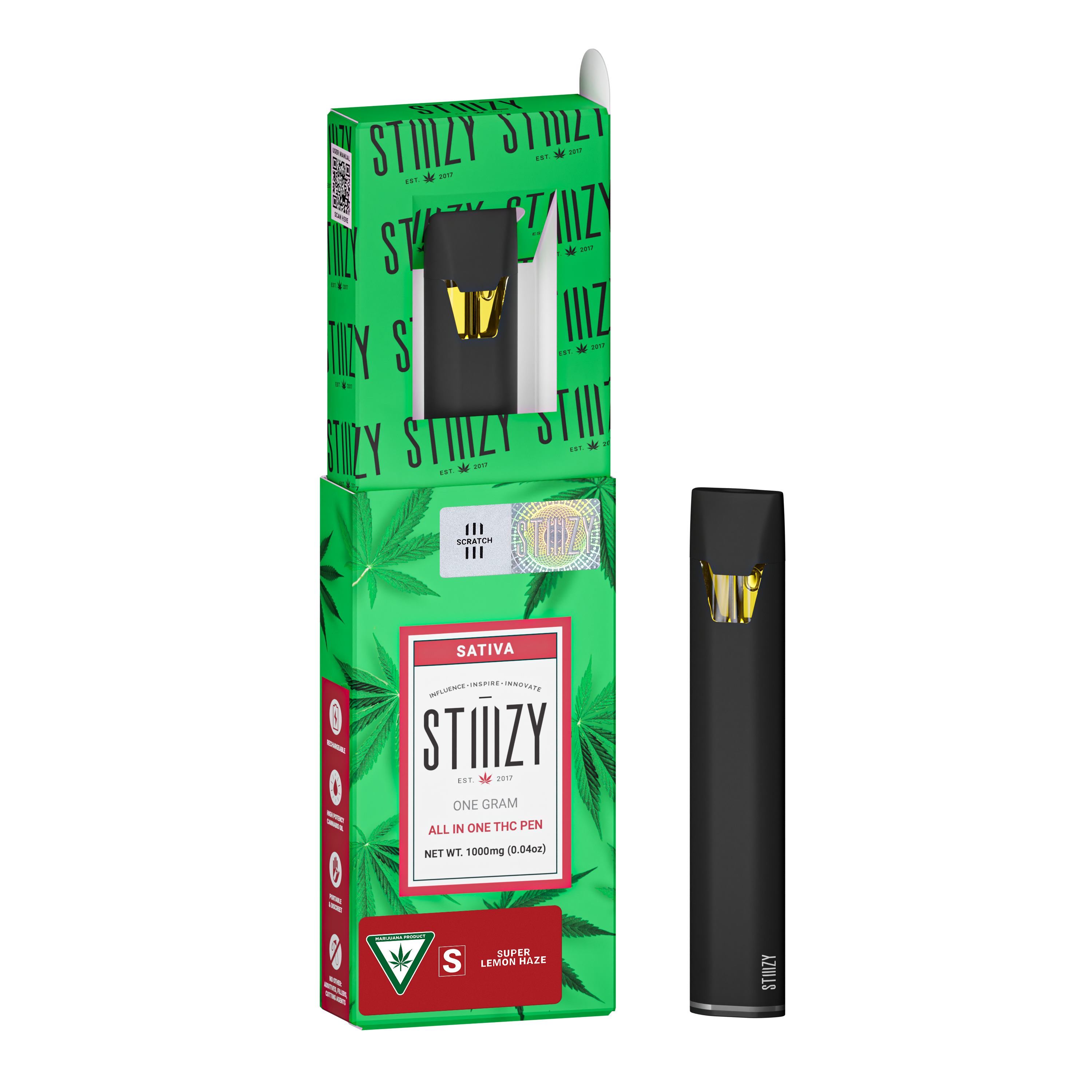 Super Lemon Haze | Stiiizy | Disposable Vape