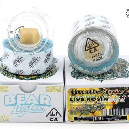 BEAR Labs  Rosin Tier 4  Garlic Juice