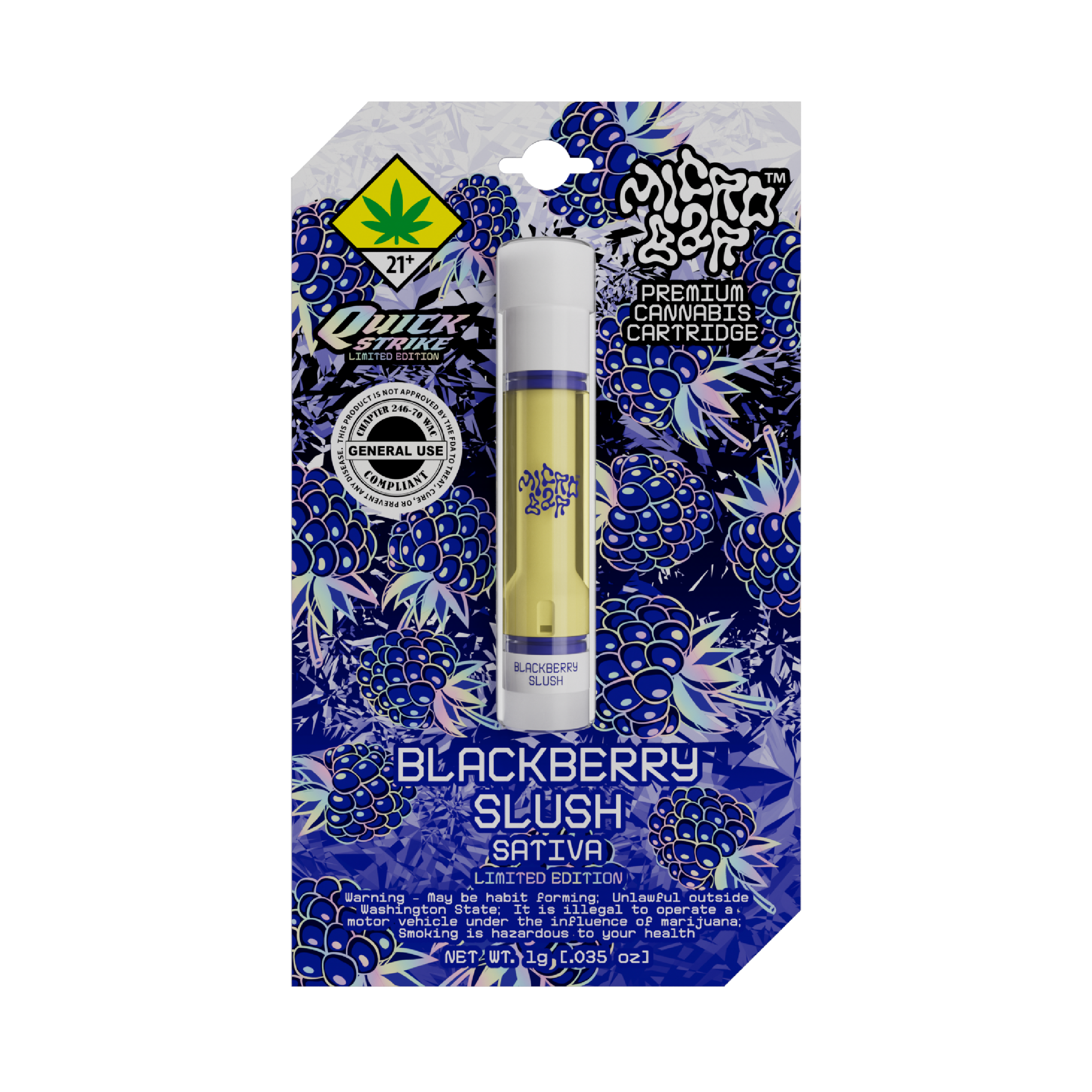 Blackberry Slush - 510Cartridge | 1g