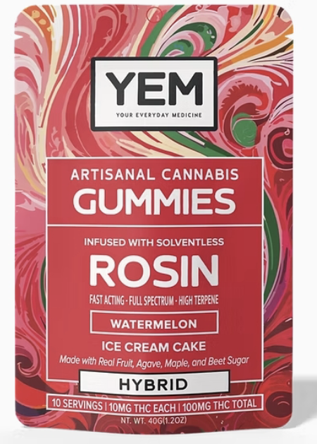 Watermelon | Tropicana Cherry Rosin Gummies | 10pk | 100mg